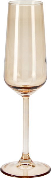 Sektglas TREVISO in sand aus Glas