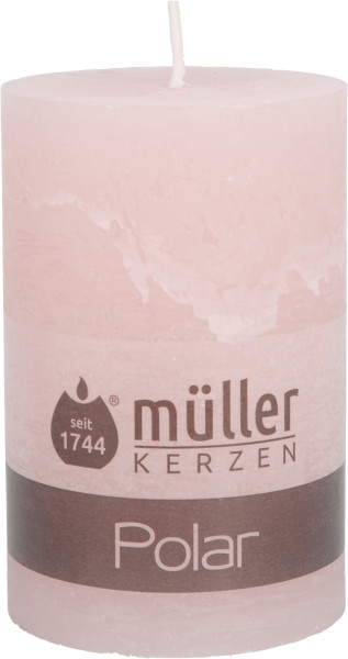 Stumpenkerze POLAR rose