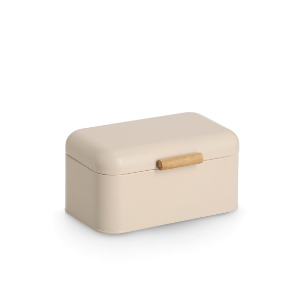 Brotkasten TIMUR in beige aus Materialmix