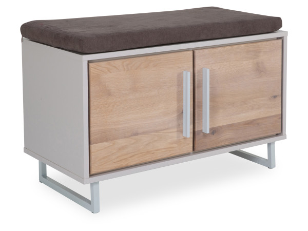 Sitzbank KLIVIA in KREIDE aus Dekor