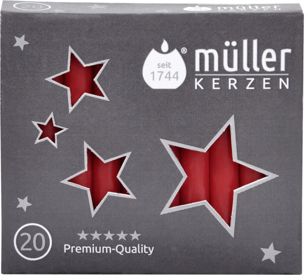 Baumkerzen-Set CHRISTMAS