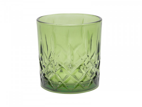 Trinkglas NAVI in grün aus Glas