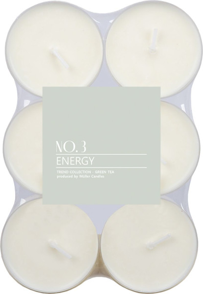 Maxi-Duftteelichter-Set ENERGY