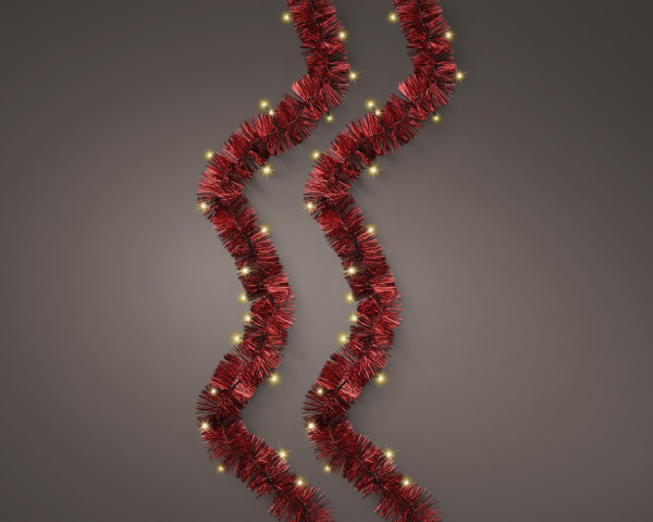 Girlande LED OUTDOOR rot