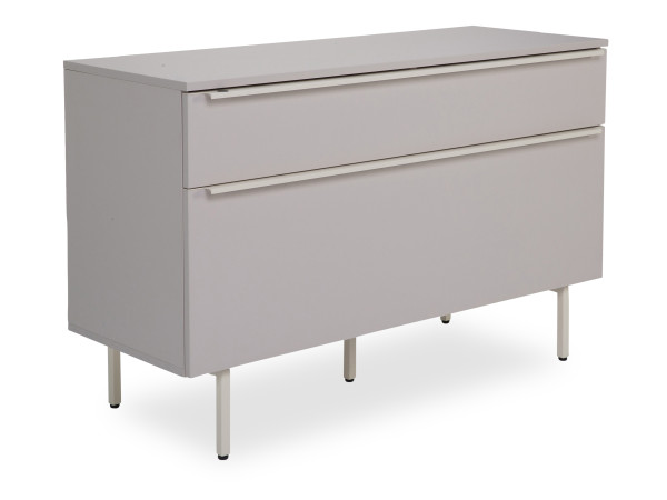 Lowboard TOM TAILOR COLOR PUZZLE in taupe aus Dekor