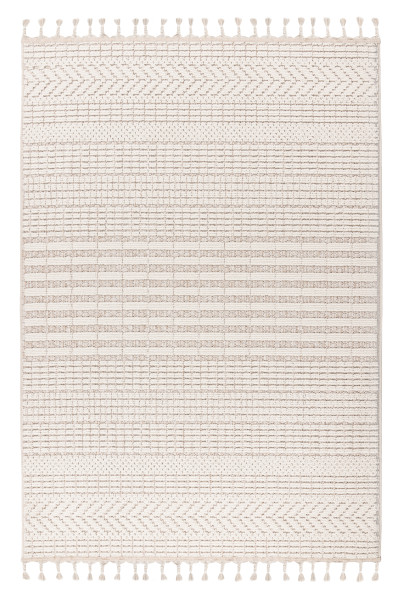 Teppich LUXOR elfenbein in elfenbein aus Polypropylen