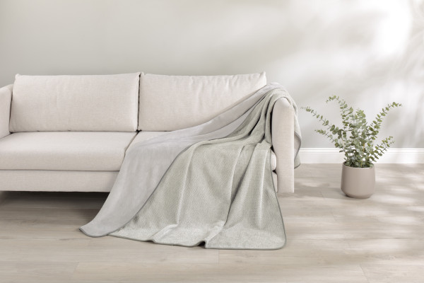 Decke VERA silber