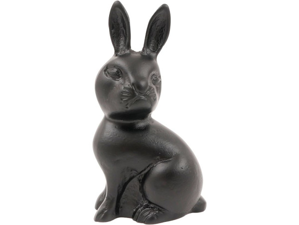 Dekofigur RABBIT schwarz