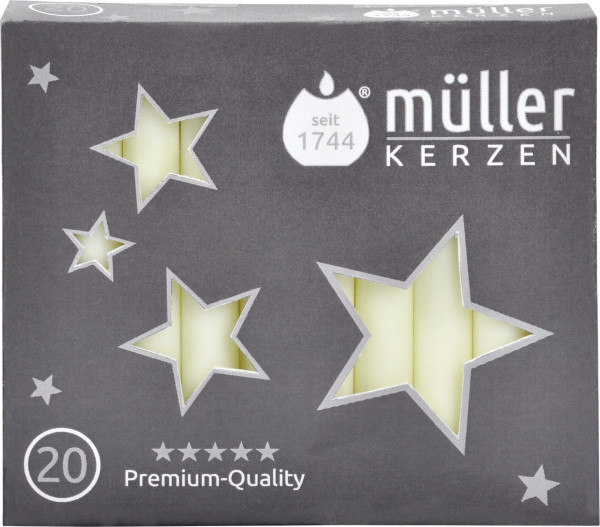 Baumkerzen-Set CHRISTMAS
