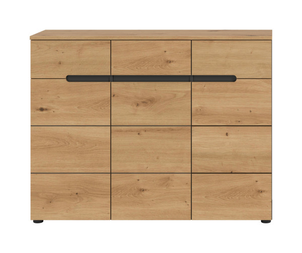 Schuhschrank CANU in mehrfarbig aus Holz