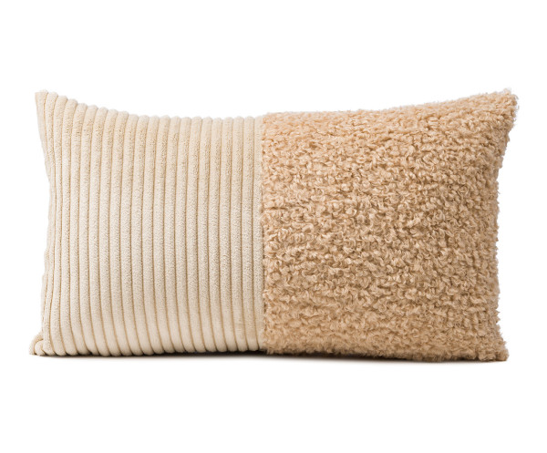 Kissen ANORA creme in creme aus Polyester
