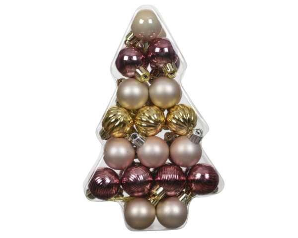 Weihnachtskugel-Set X-MAS TREE