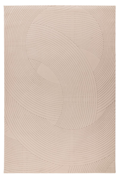 Teppich NAPOLI taupe in taupe aus Polyester
