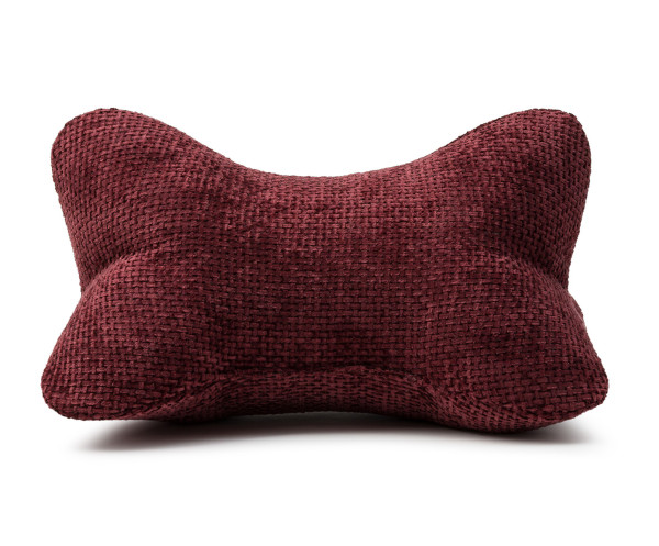 Lesekissen VERA bordeaux in bordeaux aus Polyester