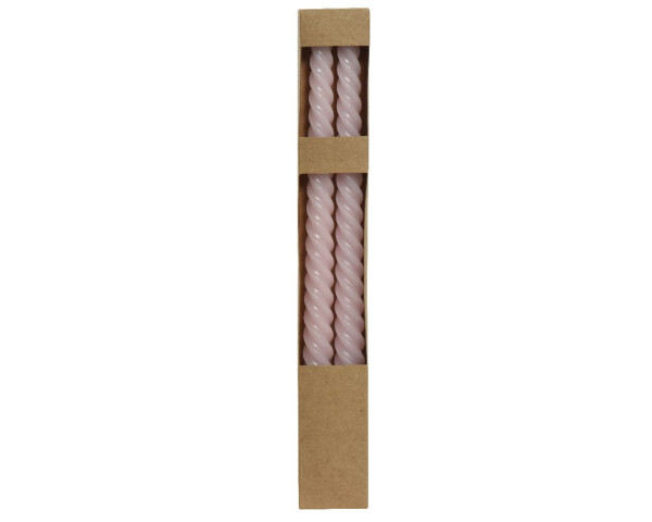 Stabkerzen-Set TWIST rosa