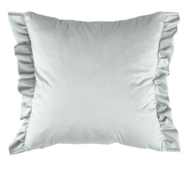 Kissenhülle ROSSIE silber in silberfarben aus Polyester
