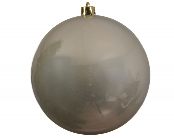 Weihnachtskugel MR. BIG beige in beige aus Kunststoff