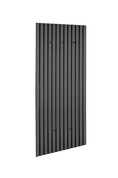 Wandgarderobe GABINE in anthrazit aus MDF