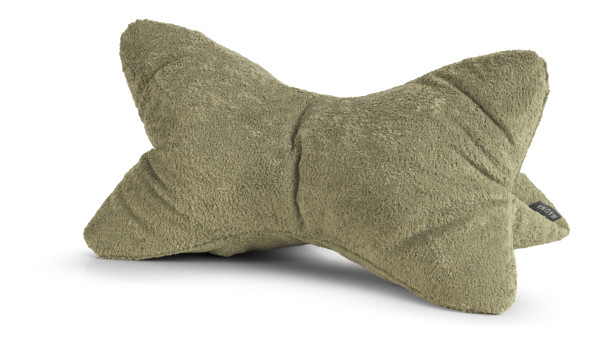 Lesekissen MONTE oliv in oliv aus Polyester