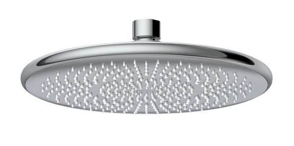Regenduschkopf WATERSAVING in chromfarben aus Kunststoff