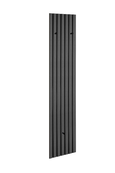 Wandgarderobe GABINE in anthrazit aus MDF
