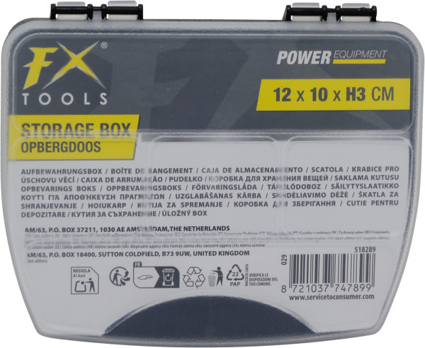 Organizer TOOL in schwarz aus Polypropylen