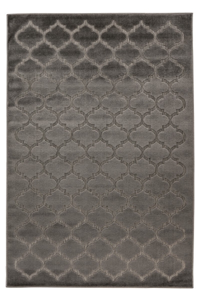 Teppich AMIRA grau in grau aus Polypropylen