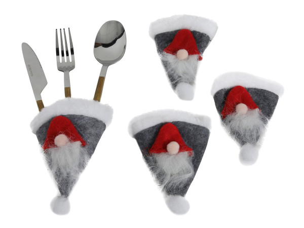 Bestecktaschen-Set WICHTEL in mehrfarbig aus Papier