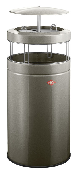 Abfalleimer BIG ASH neusilber