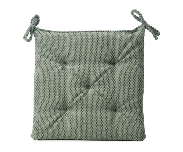 Sitzkissen SVEN eukalyptus in grün aus Materialmix