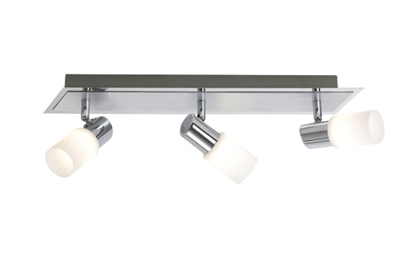 Strahler CLAPTON in chromfarben aus Chrom