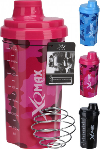 Trinkflasche mit Shaker