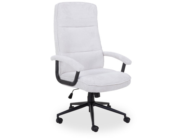 Drehstuhl ALWIN in creme aus Stoff