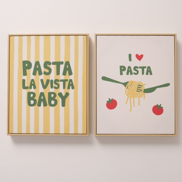 Bild PASTA in mehrfarbig aus MDF