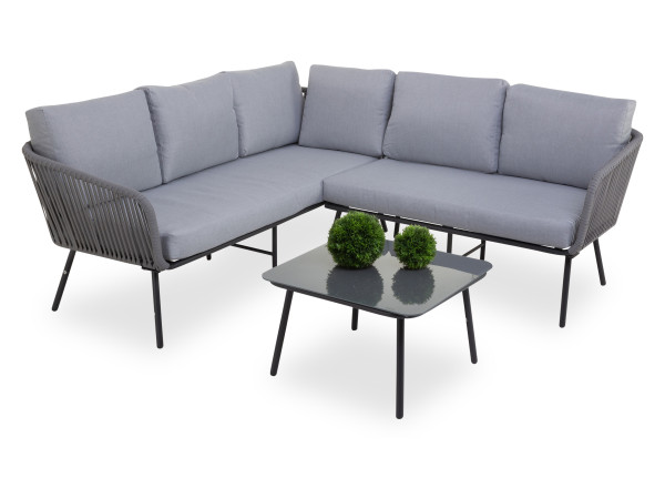 Lounge-Set CONNER in grau
