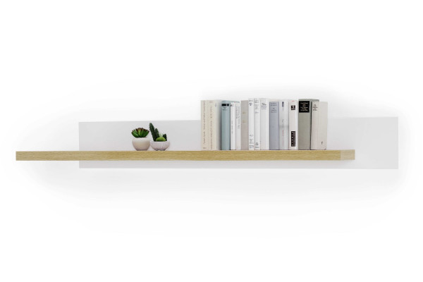 Wandboard DESPINA in weiß aus Dekor